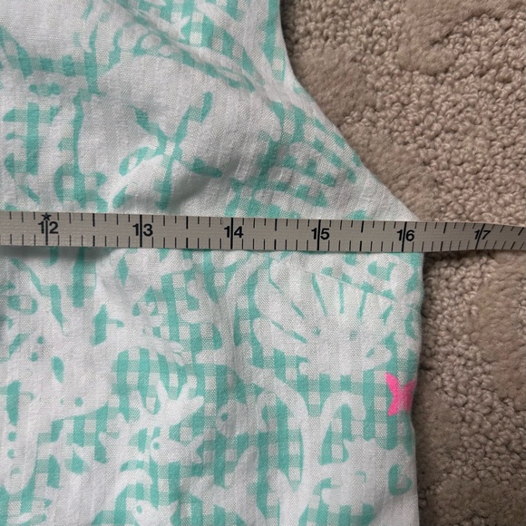 Girls Vineyard Vines Woven Tie Back Dress Size 16 - Picture 8 of 9